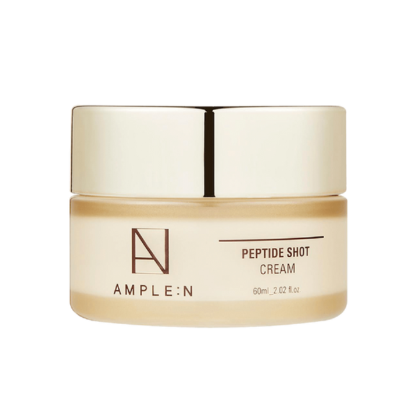 Crema coreana de péptidos AMPLE:N Peptide Shot Cream reafirmante nutritiva 60ml México